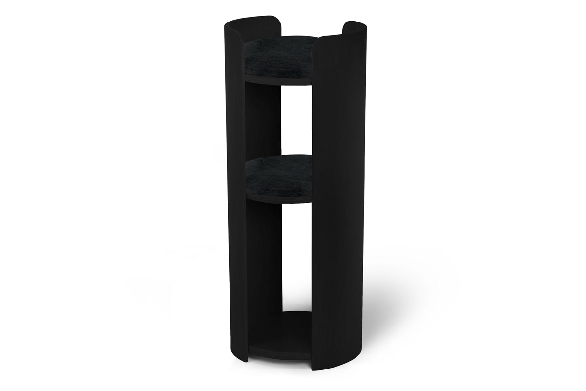 Mau Pets Castillo Tall Modern Cat Tower Black